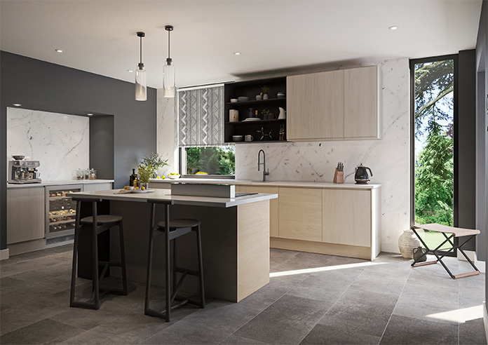 Cerrado, Charcoal - Twist&Fit Roller Blind - Image 7